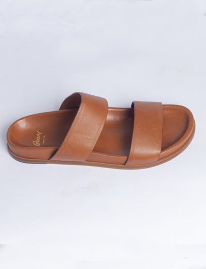 Brown Brioni Slider Sanda