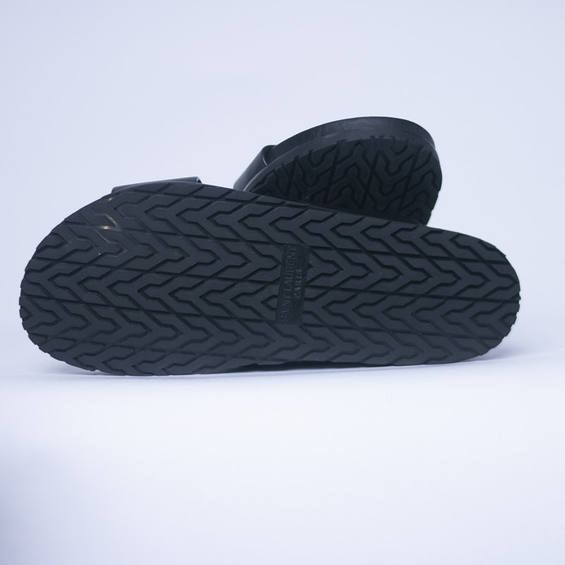 Black Saint Laurent Slide