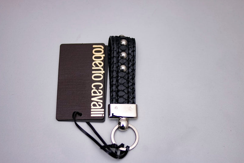 Black Roberto Cavalli Key Holder