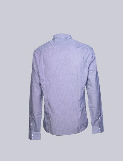 Blue Stripes Balmain Shirt