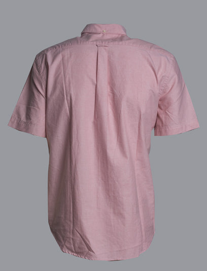 Pink Lacoste Short Sleeve Shirt