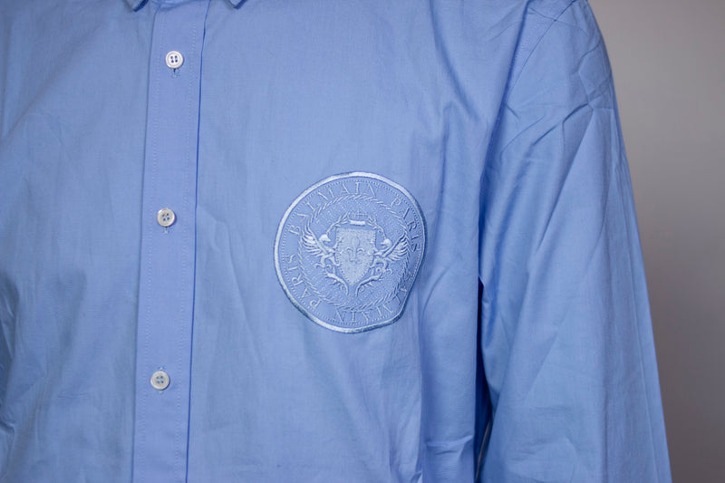 Sky Blue Balmain Shirt