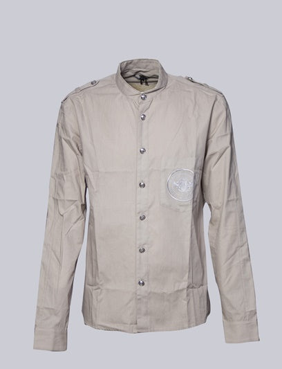 Brown Balmain Shirt