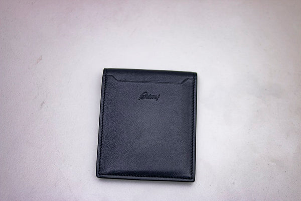 Blue Brioni Leather Wallet