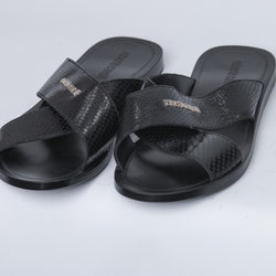 Black Roberto Cavalli Slide