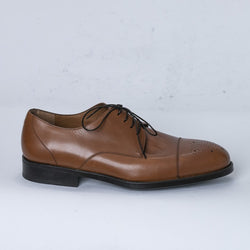 Brown Salvatore Ferragamo Dress Shoe