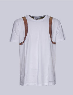 White Back Design Alexander McQueen T-Shirt