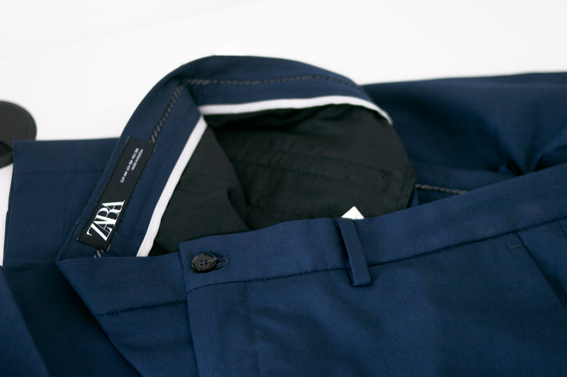 Navy Blue Zara Trouser