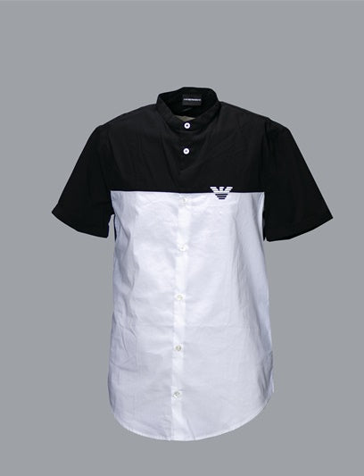 Black & White Emporio Armani Shirt