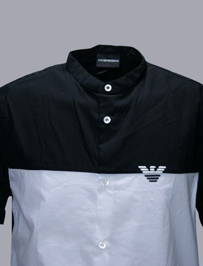 Black & White Emporio Armani Shirt