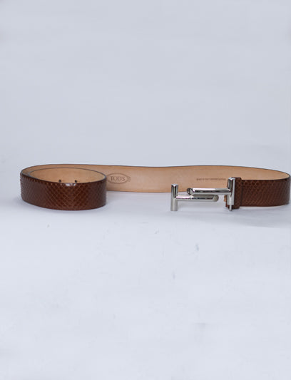 Brown Tod's Belt