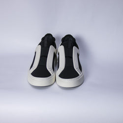 White Black Answer Ferragamo Sneaker