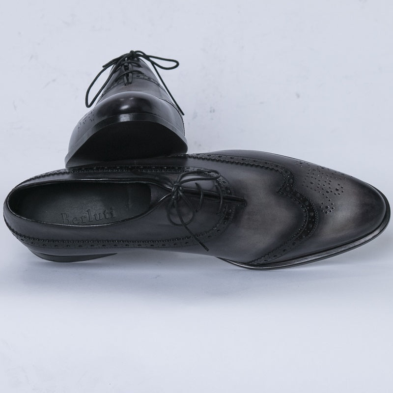 Black Berluti Dress Shoe