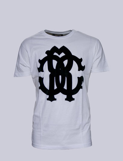 Front Logo Roberto Cavalli T-Shirt