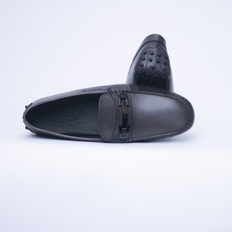 Grey Tod's Dress Shoe