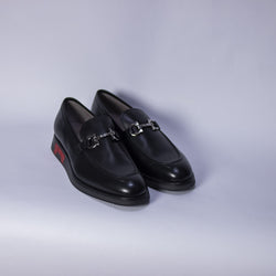 Black Atlanta Ferragamo Dress Shoe