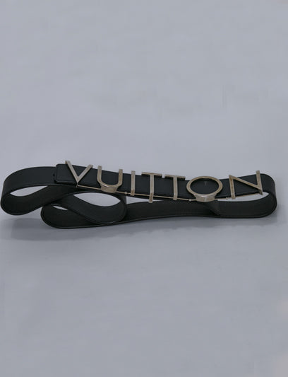 Black Louis Vuitton Belt