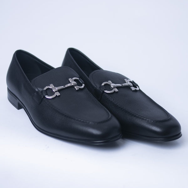 Black Salvatore Ferragamo Dress Shoe