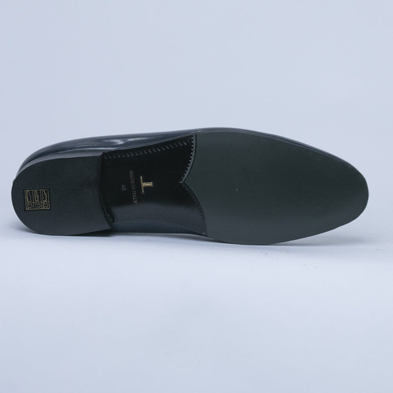 Black Louis Leeman Dress Shoe