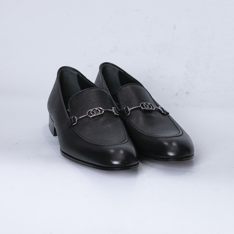 Black Louis Vuitton Dress Shoe