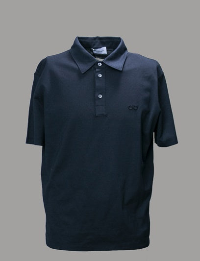 Blue Salvatore Ferragamo Polo Shirt