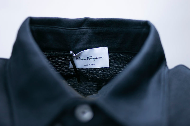 Blue Salvatore Ferragamo Polo Shirt