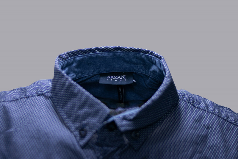 Blue Armani Jeans Shirt