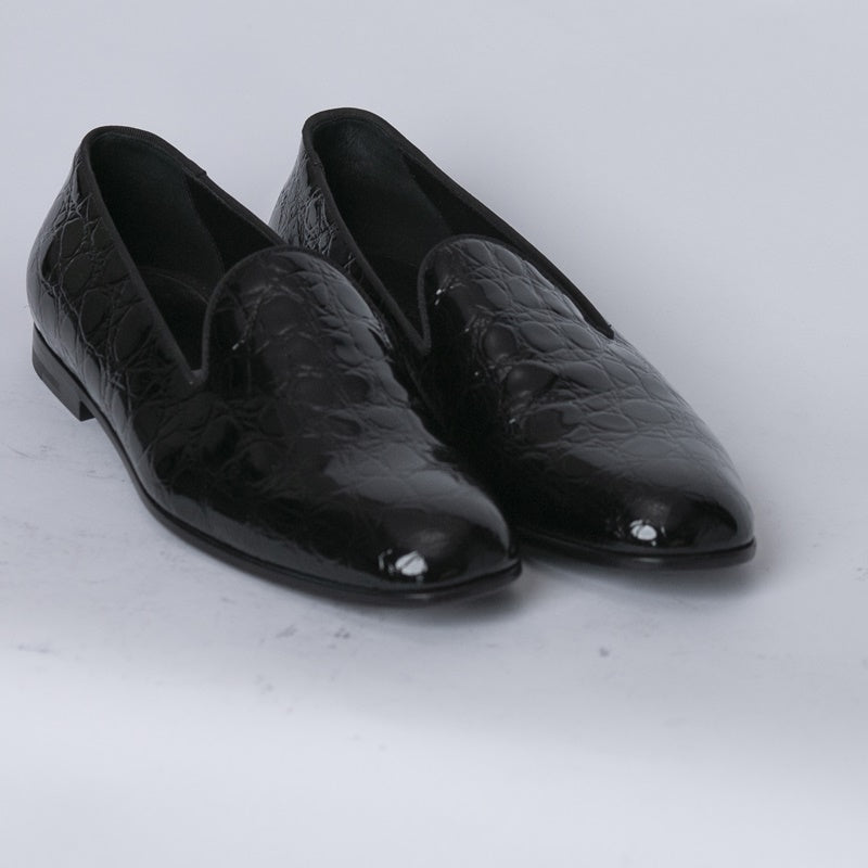 Black Giorgio Armani Dress Shoe