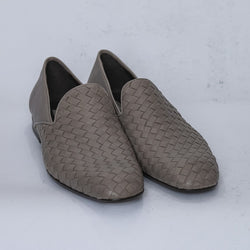 Grey Bottega Veneta Dress Shoe