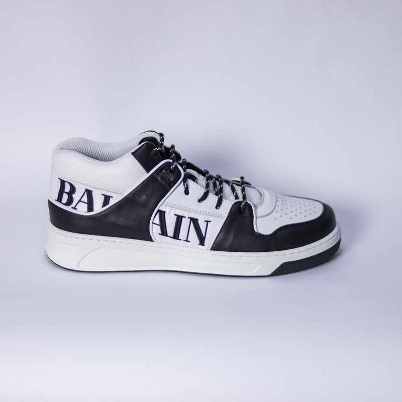 White Black Balmain Sneaker