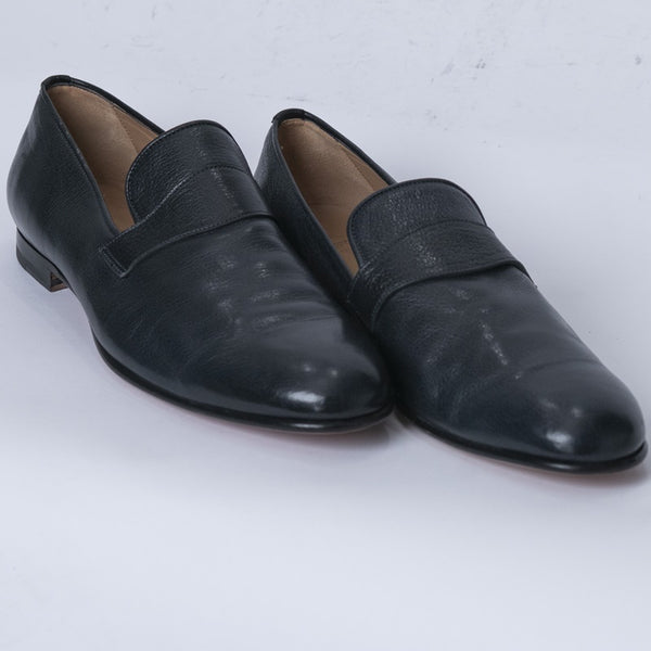 Blue Brioni Dress Shoe