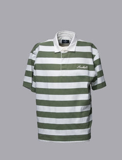 White Green Hackett Polo Shirt