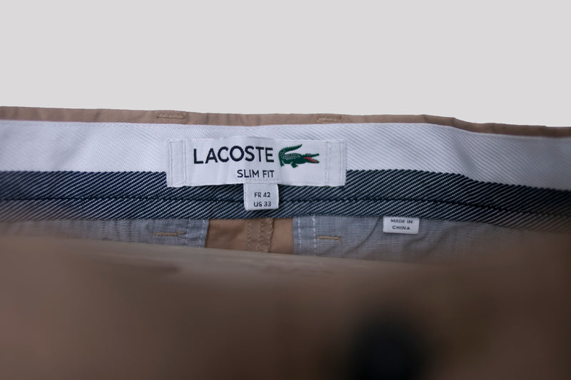 Brown Lacoste Trouser