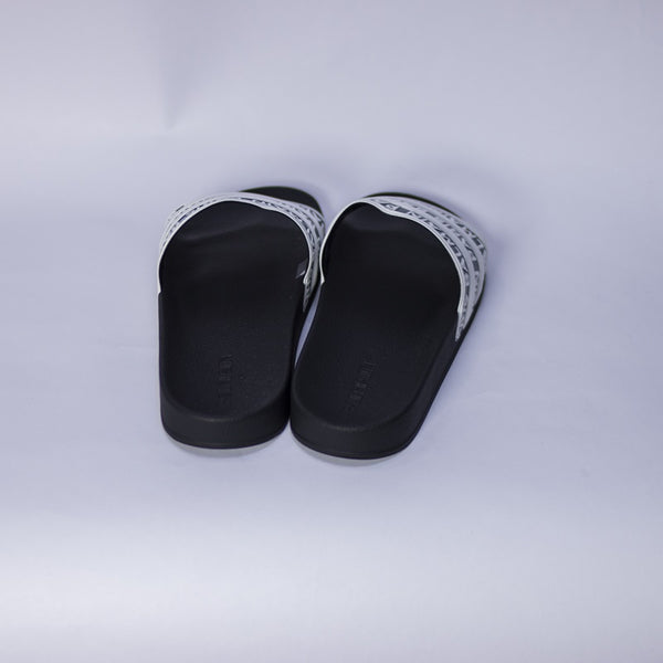 Black White Balmain Slide