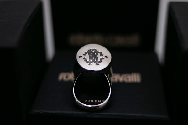 Silver Roberto Cavalli Ring