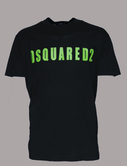 Green Letters Dsquared2 T-Shirt – Touches LTD