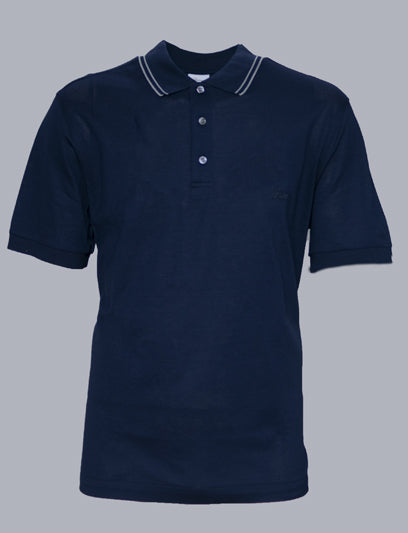 Blue Brioni Polo Shirt