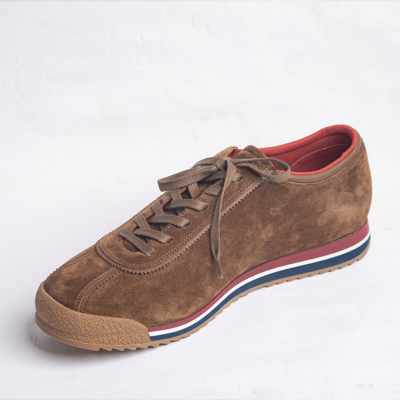 Ferragamo Spring Sneakers Brown Suede