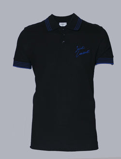 Black Saint Laurent Polo Shirt