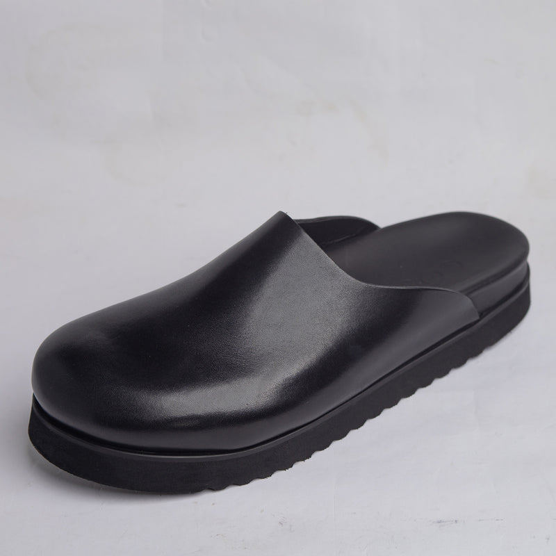 COS Leather Slide black