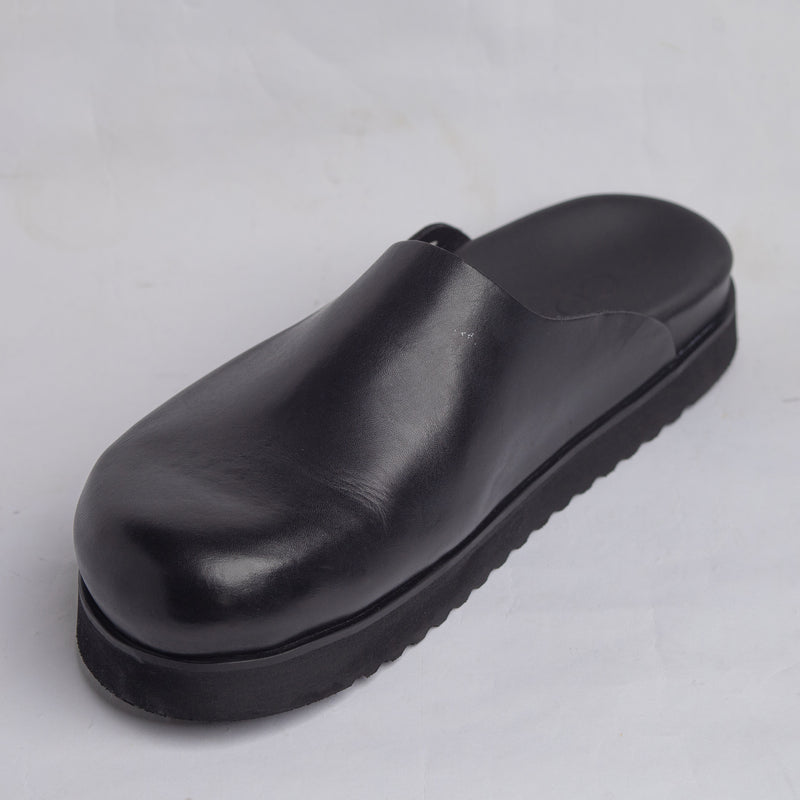 COS Leather Slide black