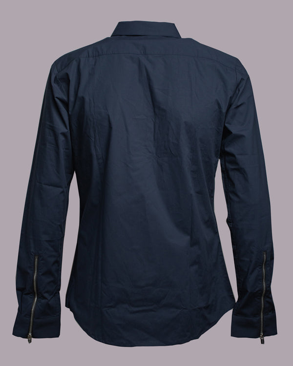 Hugo Boss Zipper Shirt Navy