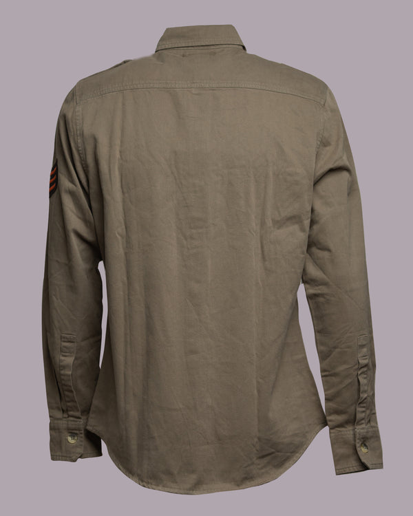 Curated Military Inspired Shirt